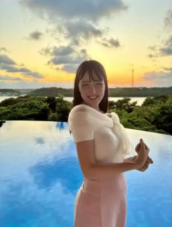 「迫力がすごい」静岡朝日テレビ新人アナ〝ギューギュー〟ショットに反響「やばすぎます」「上手そう」「完敗です」