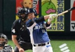 西武28イニングぶりタイムリーも…　2死から古賀悠斗が右前へ
