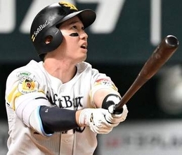 「何とか佑京さんをホームにかえそうと」ソフトバンク栗原陵矢、リーグ単独トップ37号2ランで逆転