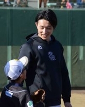 ソフトバンク周東佑京が子どもたちの前で掲げた目標とは…実は打撃のタイトルにも欲「終わった時に…」