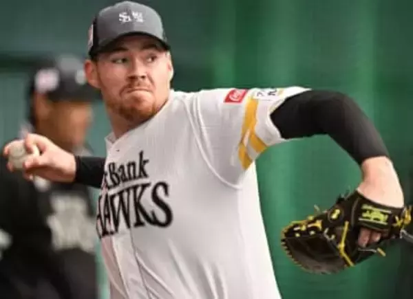 「2年前のような投球ができれば」　昨季「0」のソフトバンク剛腕助っ人に託された「150」のノルマ　本気度伝わる神社参拝の裏でブルペン入り