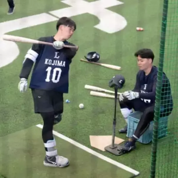 「持ち味の打撃でアピールを」　西武ドラフト1位小島大河、1軍スタートの春季キャンプを前に宣言　新人合同自主トレを打ち上げ