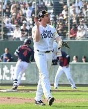 「マウンドは感慨深かった」ソフトバンク・スチュワートが477日ぶりの実戦で快投　侍ジャパンに2回無失点【壮行試合】