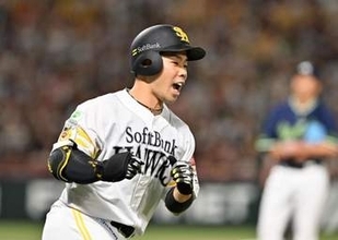 ソフトバンク近藤健介の対応力　セ・トップ7勝左腕のスライダーに即リベンジ「チャンスは少ないかな」
