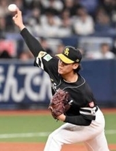 脅威の「5/9」　ソフトバンク、ドラフト2位新人は奪三振マシン　オープン戦3試合連続無失点　最速153キロの直球武器に2球種で翻弄