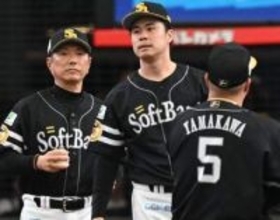 ソフトバンク松本晴、約1カ月ぶり白星権利目前で降板　5回途中4失点