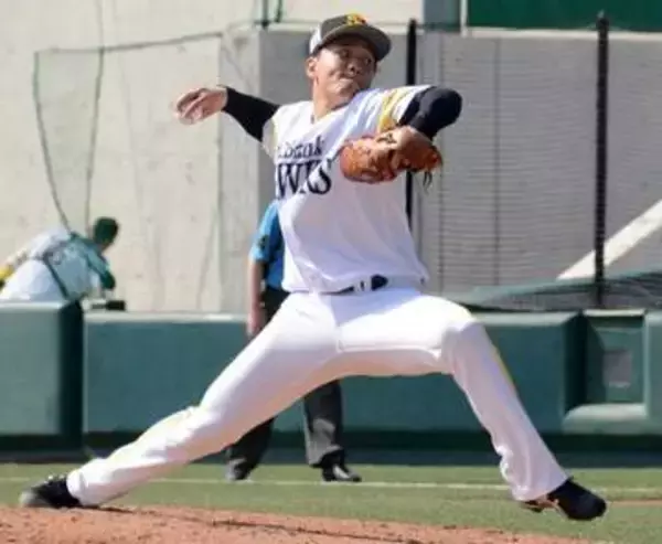 中大準硬式出身のソフトバンク育成8位ルーキー右腕、ファーム非公式戦4試合で防御率0・00　「土台からしっかり作りたい」