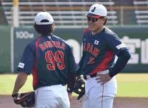 【侍ジャパン】巨人岡本和真が途中合流　同学年のソフトバンク勢らと交流