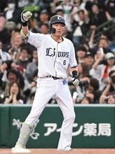 西武・源田壮亮が土壇場9回に執念の同点打、滝澤夏央がヘッスラで生還　延長戦に突入…