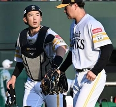 ソフトバンク山本祐大が2軍広島戦でマルチ安打　左手有鉤骨鉤摘出術から復帰4試合目　「アピールし続けていきたい」