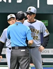 「異議申し立てがありました」阪神藤川球児監督が退場処分　リプレー検証覆らず抗議　阪神ファンからは大ブーイング