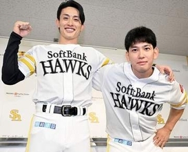 「2億ぐらいいくかなと」「スピード感のある野球を」　ソフトバンク、栗原陵矢と周東佑京が球宴ファン投票選出