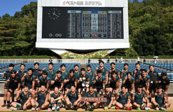 悔しさ味わい立てた目標は「優勝旗奪回」　東福岡が3大会ぶり花園頂点に向けて80得点圧勝V【全国高校ラグビー福岡大会】