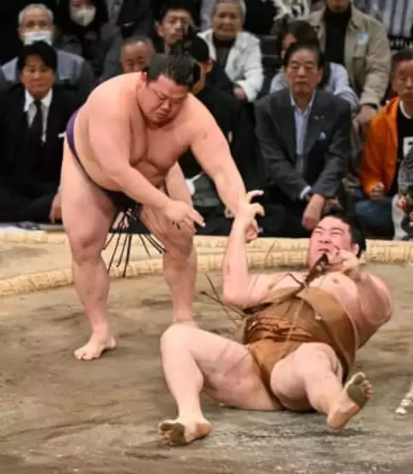 「気持ちよく年を越せます」美ノ海が幕内通算100勝で勝ち越しに笑み【大相撲九州場所】