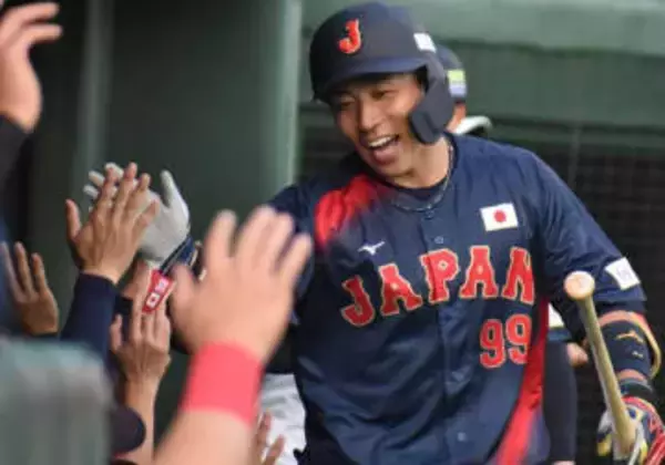 【侍ジャパン】初招集のソフトバンク野村勇が豪快2ラン　弾丸ライナーで左翼スタンドも突き刺す