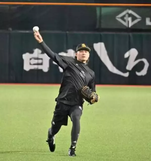 「腰の違和感は全くない」ソフトバンク徐若熙がキャッチボールの距離を40メートルに