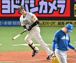 ソフトバンク正木智也、勝ち越し24号ソロで松本晴を援護