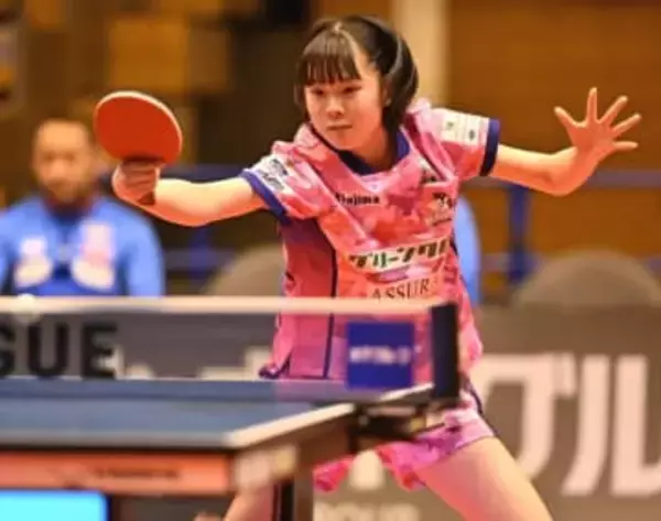「最初は足が固まって…」九州カリーナの14歳石田心美が最終戦でデビュー　いきなり「女王」張本美和と対戦も「楽しかった」【ノジマTリーグ】