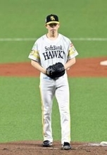 ソフトバンク大関友久、7回途中2失点で降板　前回大炎上からノーワインドアップに変更　勝ち越し点許すも試合をつくる