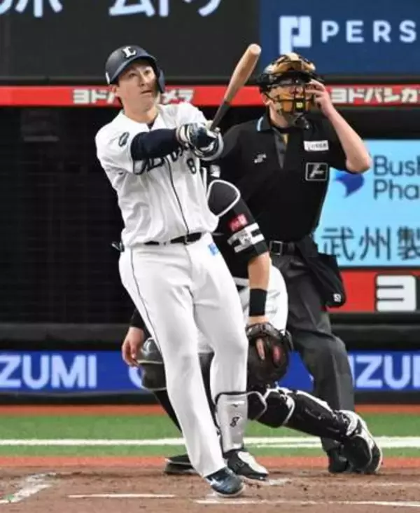 つながる西武打線がまたもビッグイニング　9打数連続安打で一挙8得点　渡部聖弥はプロ初のグランドスラム