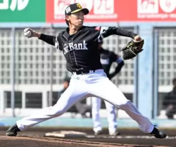 出遅れていたソフトバンク大津亮介が今春初実戦　特別ルールで〝1回4アウト〟「思った以上に…」手応え強調