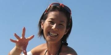 「やっぱり水着が似合う」元〝ビーチの女豹〟浦田聖子さん、45歳の水着姿に「現役みたい」「ママ、かっこよ過ぎ」