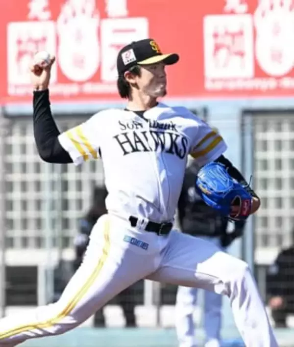 「反省を練習でつぶして」開幕候補のソフトバンク上沢直之、今春初実戦は1回2安打無失点　真っすぐ＆フォーク縛りで上々スタート