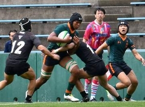 190センチ1年生フランカーが先発デビュー→即トライ　春の高校王者・東福岡が大勝発進