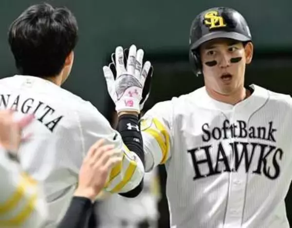 ソフトバンク栗原陵矢、またも汚名返上の同点弾　適時失策も意地の同点6号ソロ　4月29日のオリックス戦でも名誉挽回の3点打