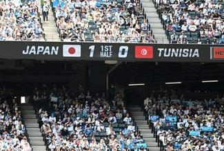 エスコンフィールド北海道でW杯日本代表戦のスコアを表示する粋な演出　日本ハム―ソフトバンクと同時刻試合開始