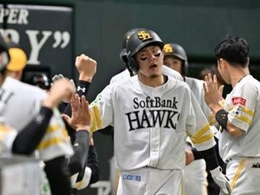 3人が2戦連発　ソフトバンク大勝、前日珍事の牧原大成は2日連続3ラン　順調マジック減