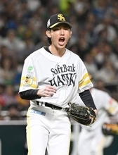 ソフトバンク大津亮介が5回2失点で降板　わずか67球も倉野コーチと話し合いながらベンチ裏へ