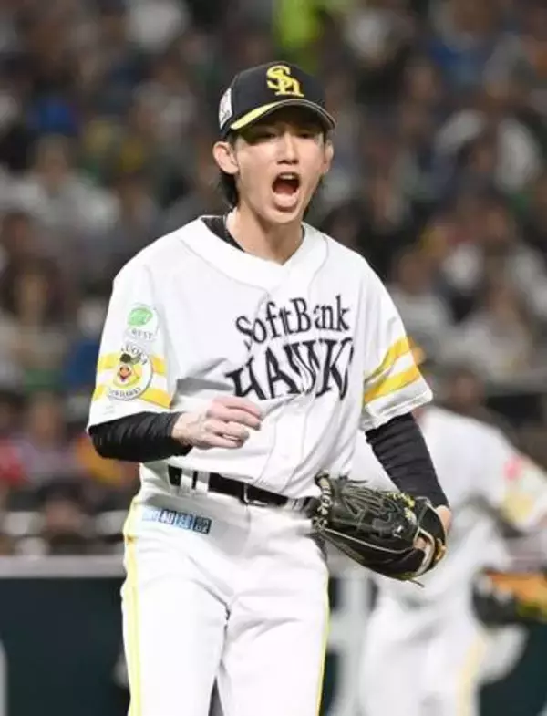 ソフトバンク大津亮介が5回2失点で降板　わずか67球も倉野コーチと話し合いながらベンチ裏へ