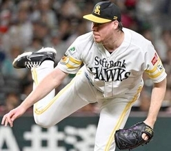 ソフトバンクのスチュワートが今季最長7回2失点の好投　2カ月ぶりの山本祐大とのバッテリーでハイテンポ投球