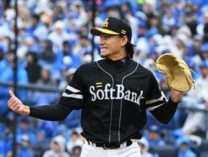 ソフトバンク徐若熙がヒヤリ　DeNA宮﨑敏郎の打球が直撃、ベンチに下がるもプレー継続＆ピンチ脱出
