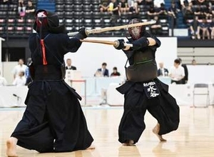 【玉竜旗高校剣道大会　男子】「女子バレーボールだけじゃない」東九州龍谷が強豪校連破で最終日へ　1年生先鋒は気力の10人抜き