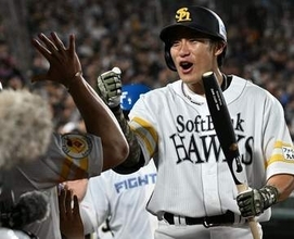 ソフトバンク柳田悠岐、賞金200万円ゲットでキャンセル料も補填成功？　一時は逆転の3ラン「プライスレスです！」