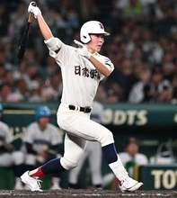 日南学園エースで3番の田中皐晴はプロ志望届提出へ　2安打も横浜に敗戦　【甲子園】