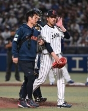 巨人の大勢が緊急降板…9回登板中にアクシデントか　辞退者続出の救援陣にまたしても…【侍ジャパン壮行試合】
