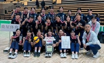 「すごい方々とこれから…」全日本インカレ準V鹿屋体大のスピードスターがSAGA久光スプリングス加入　大型の荒木彩花、万能の平山詩嫣ら…ミドル王国へ【バレーボールSVリーグ女子】