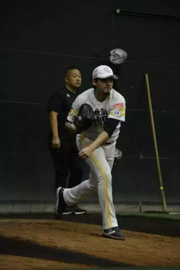 ソフトバンクのWBCメキシコ代表育成左腕が12日の3軍戦で先発へ　ブルペンで24球「良かった」