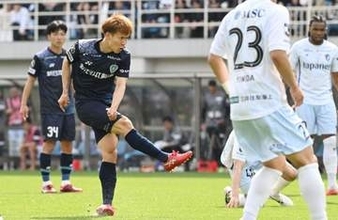 「きょうも惜しいままで終わるのか…」アビスパ福岡の見木友哉が3連勝導く今季初ゴール　連続PK失敗、ポスト直撃の悪夢乗り越え【J1百年構想リーグ】