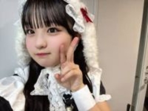 「人生初地上波」15歳アイドル〝衝撃パイショット〟「凄い前髪に」「顔面クリームが似合う…」