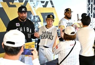 「勇気づけるためにも100％のプレーを」ソフトバンク本拠地でベネズエラ地震の募金活動　母国への善意にヘルナンデス感謝