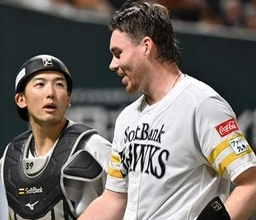「こっちの得点に関係なく」　ソフトバンク小久保監督、今季最長7回2失点のスチュワートを高評価　「前回より全然良かったです」