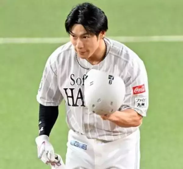 ソフトバンク柳田悠岐が史上81人目の通算300二塁打達成　低めフォークを捉え右中間を破る
