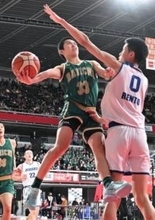 優勝候補の福岡第一が100点ゲームで3回戦進出　第3Qに堅守速攻さく裂一挙39得点【高校バスケ・ウインターカップ】