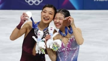 【五輪】日本が最多更新の24個目のメダル　坂本花織が銀＆中井亜美が銅メダルで日本女子ダブル表彰台は史上初の快挙　フィギュアスケートは今大会6個目
