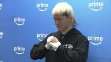 【ボクシング】那須川天心「ひとりの男になる」再起戦へ闘志燃やす　必殺技は“10センチの爆弾”