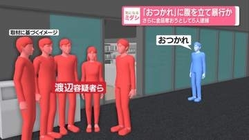 「おつかれ」に腹を立て暴行か　さらに金品奪おうとして5人逮捕